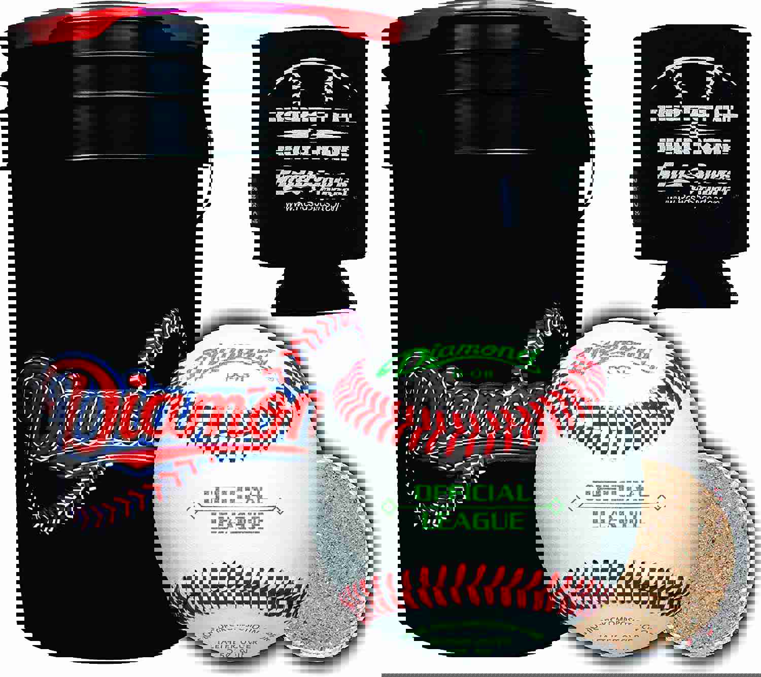 Diamond Sports D-OB Baseballs with Insulated Sleeve - 30 Pack
