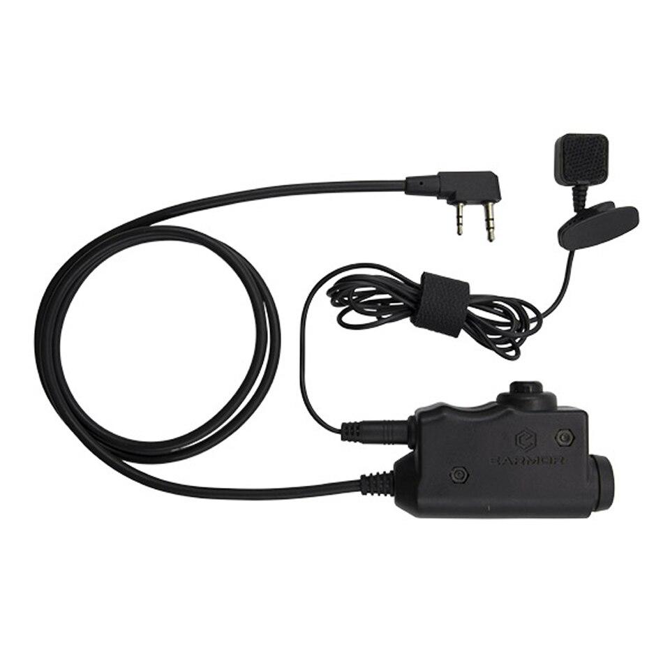 EARmOR M32 MOD4 Tactical Headset & M52 PTT Set - Enhanced Military Communication