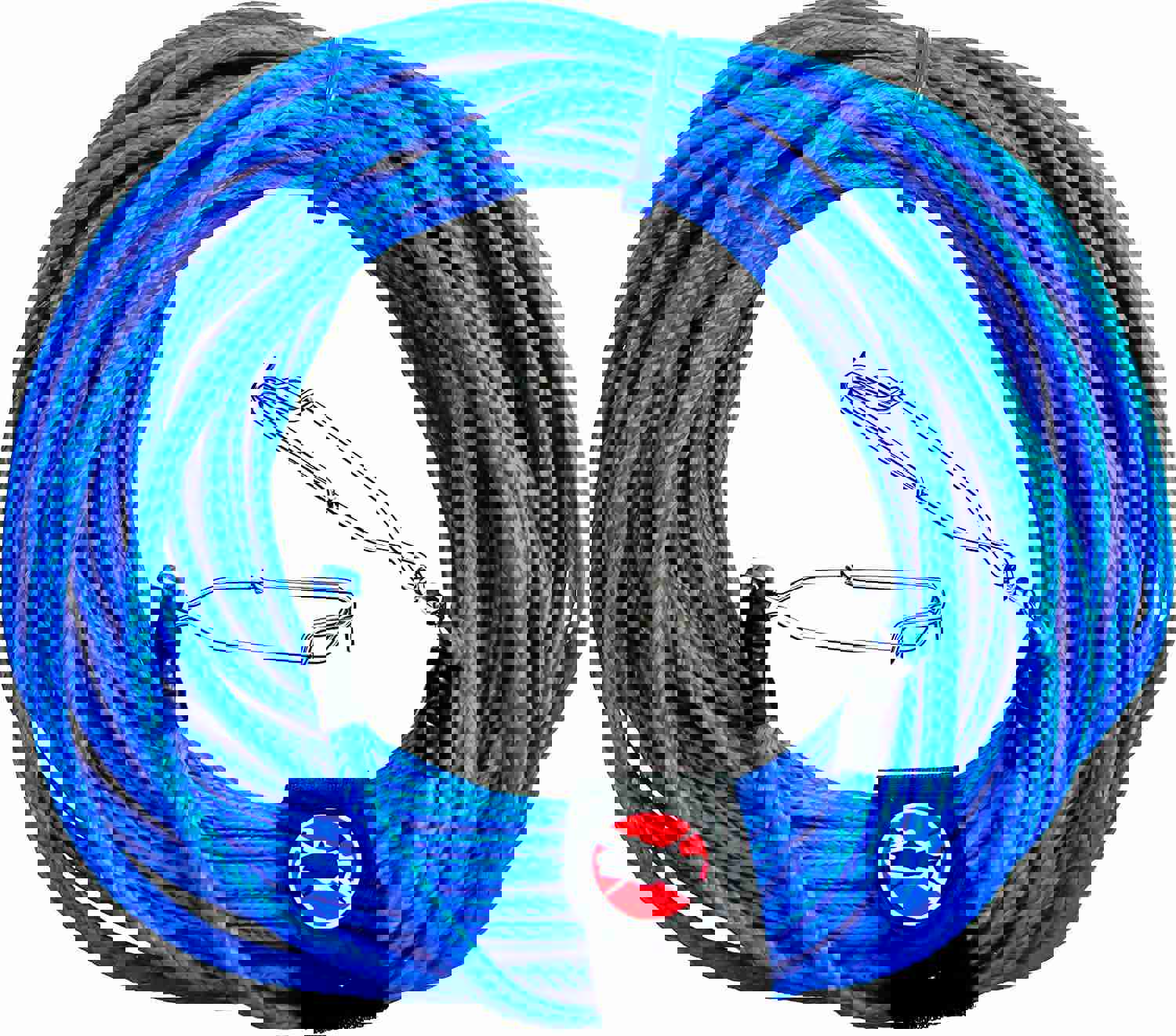 Premium Stainless Steel Tuna Clips with High-Strength Diamond Braid Float Line