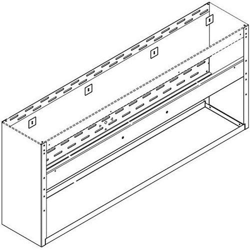 Fire Magic Grills Spacer for 36-Inch Vent Hood (36-VH-7-02) - Stainless Steel Extension